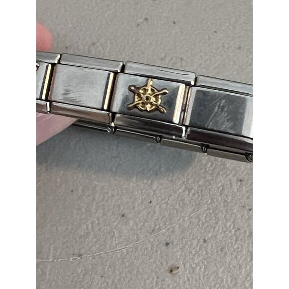 Casa d'Oro Stainless Steel Stretch Charm Bracelet Mother Whale Anchor Eagle - Picture 6 of 14